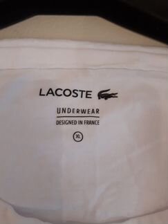 Футболки мужские Lacoste 2 штуки в упаковке