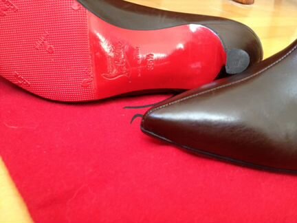 Ботильоны louboutin р. 36 / оригинал