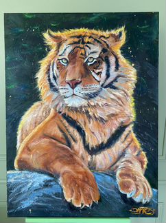 Картина тигр