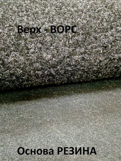 Ворсовые коврики в салон серые toyota hilux