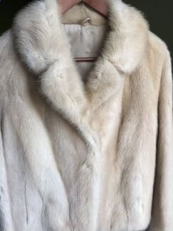 Шуба- полушубок натуральная норка