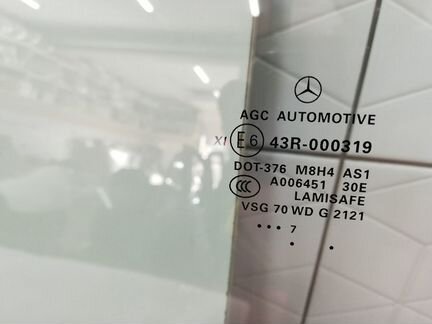 Боковое стекло Mercedes w166