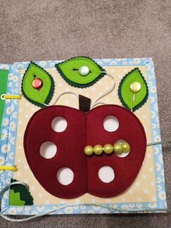 Книга из фетра развивающая