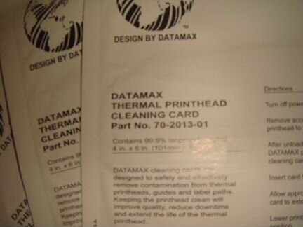 Чистящие салфетки Datamax Новые