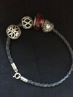 Шармы новые серебро Sunlight +браслет
