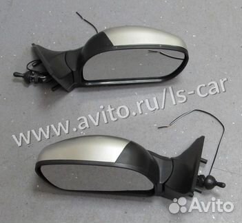 Зеркала боковые Ваз LADA 2110 2111 2112 серебро