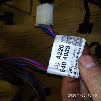 Проводка двигателя Mercedes M113 55AMG Kompressor