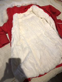 Парка с натуральным мехом