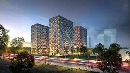 2-к квартира, 52.3 м², 18/19 эт.