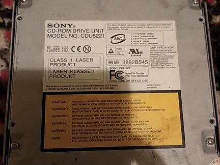 CD Rom sony