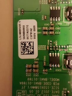 Плата T-CON для тв samsung UE40ES6100w