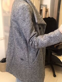 Пальто zara шерсть