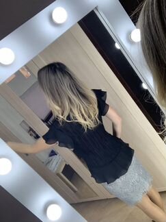 Туфли, юбки, блузка