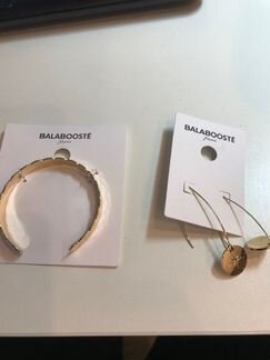Браслет и серьги новые фирмы balabooste