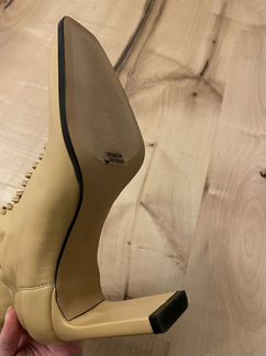 Ботильоны Zara кожаные