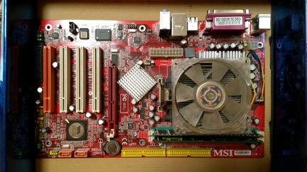 Athlon 64 3000 мать, проц, память, винчестер