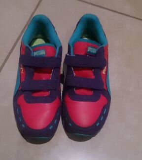 Детские кроссовки puma на липучке