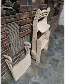 Растущий стул со столиком