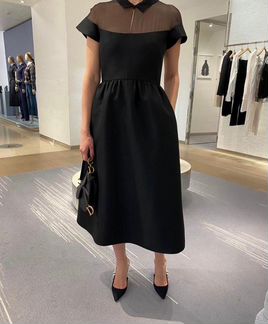 Платье Dior с поясом в комплекте