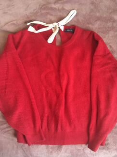 Красный свитер Zara