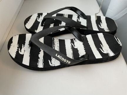Шлепанцы lacoste