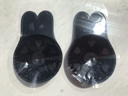 Невидимый бюстгальтер, самоклеящийся черный лифчик