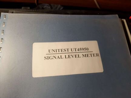 Тестер сигнала Unitest UT45950