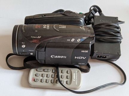 Видеокамера Canon HV30 Full HD с новой кассетой