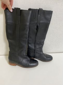 Сапоги кожаные натуральные