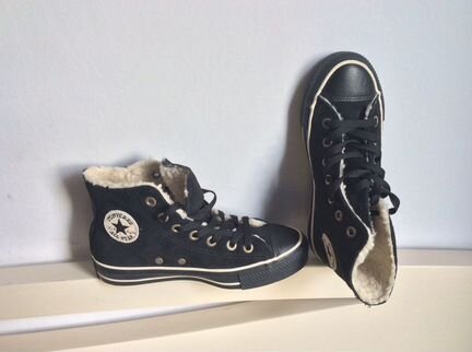 Новые Convers original кеды на меху р.36