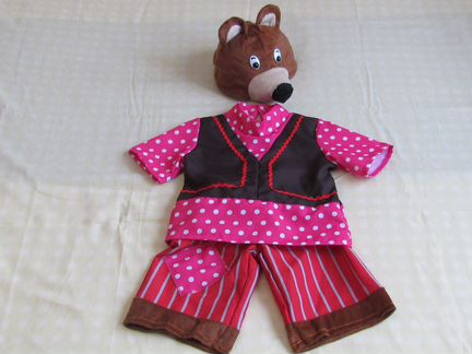 Новый Костюм Медведь Медвежонок Мишка карнавальный