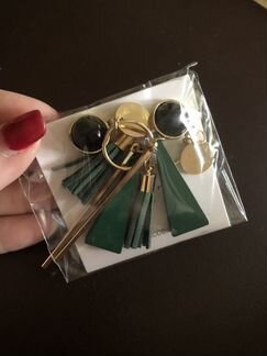 Новые сережки