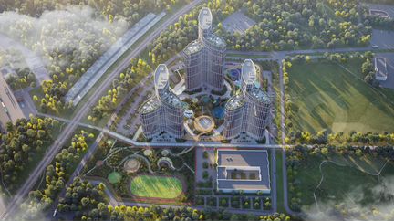 3-к квартира, 97.9 м², 3/39 эт.