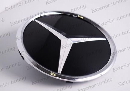 Эмблема звезда Mercedes С 205 хром