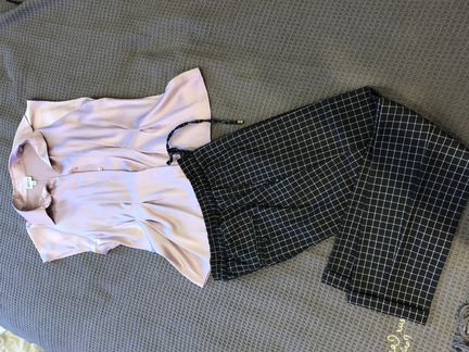 Блуза Armani Collezioni, брючки Marella Sport