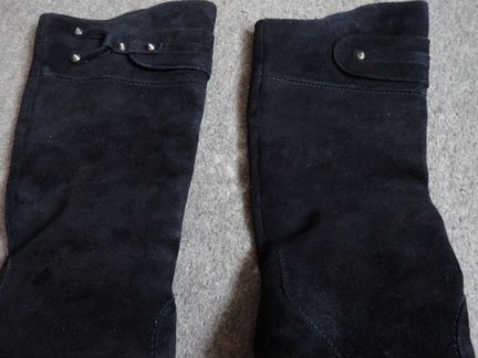 Сапоги замша натуральная р 37