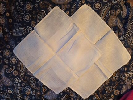 Столовый текстиль СССР. Салфетки и скатерть