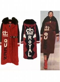 Меховое пальто новое