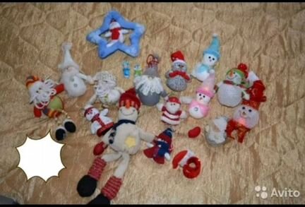 Елочные игрушки Снеговики Игрушки На елку