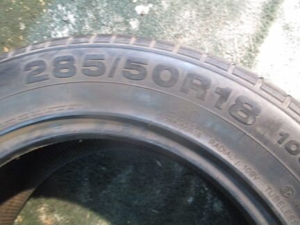 285х50х18 - 1 шина Континенталь Спорт Контакт 4х4