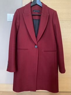 Новое шерстяное Пальто Zara Women M (44)