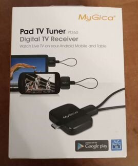 Цифровой DVB-T2 TV тюнер Pad TV PT360