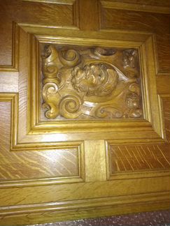 Столовая, массив дуба и ореха, начало XX века