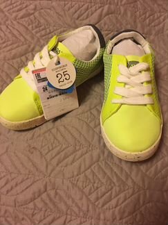 Новые яркие кеды кроссовки zara 24, 25 размер