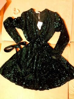 Платье Вечерние С Пайетками Шикарное