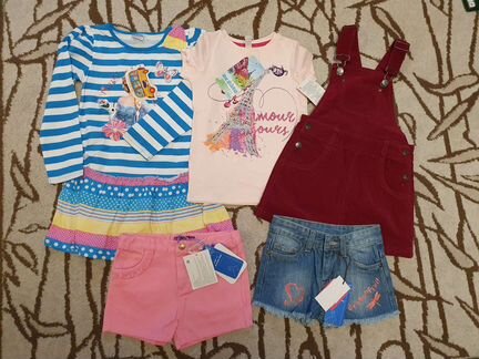 Новые вещи для девочки рост 116