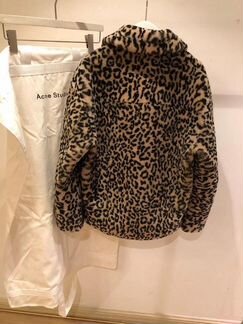Шубка леопардовая Acne Studios
