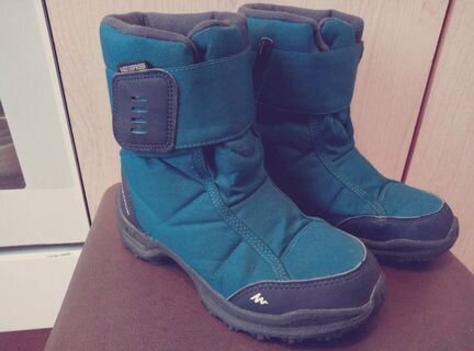 Сапоги зимние детские quechua SH 100 X-warm размер