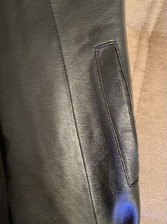 Жилет кожаный