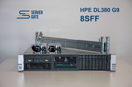 Сервер HP DL380 G9 8SFF 2x E5-2623v3 64 GB